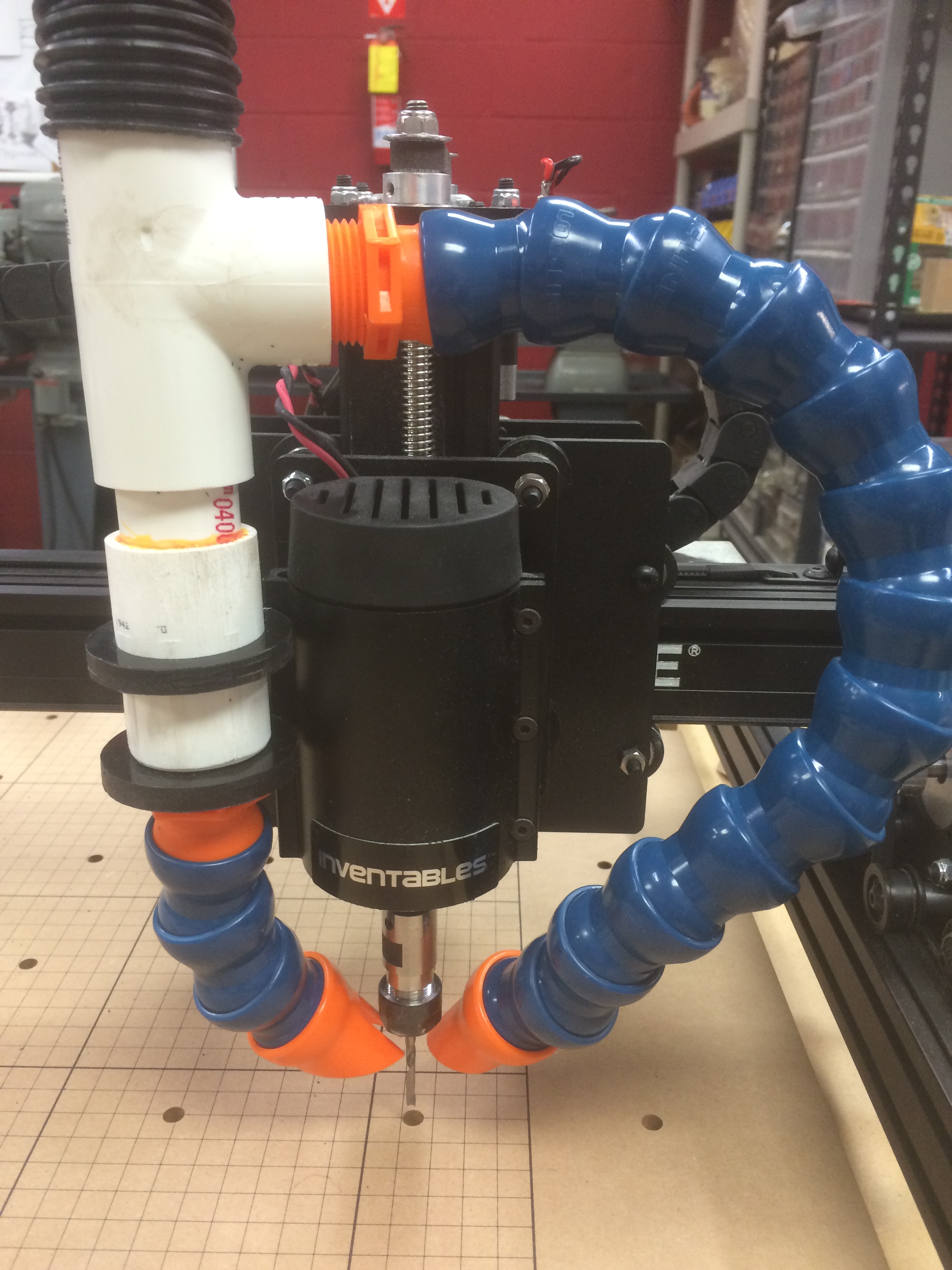 Loc Line dust collection system for XCarve Inventables